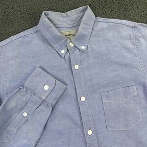 Spellbound‎ Shirt Mens Large, 3 Blue Oxford Cloth OCBD Button Down Japan Made